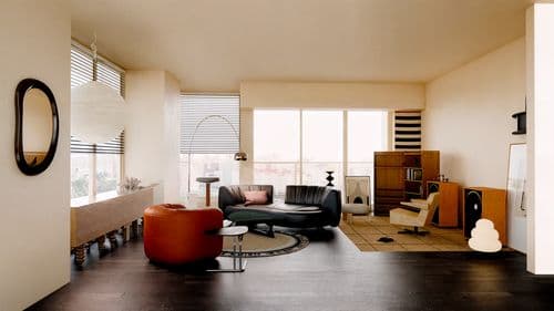 Mid-Century House Tour in LA | Ten Thousand | Living Room